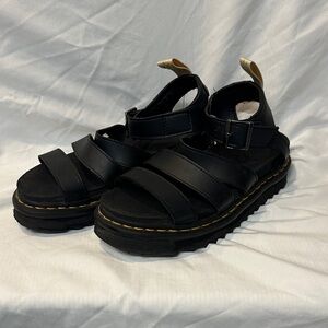 Doc Marten Dr. Martens Black Sandals EU 39 US 8